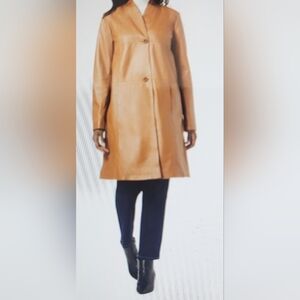 NWT Jessica London Women's Plus Size Leather Swing